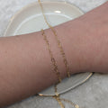 HEARTS (Gold) - Customisable and bespoke build-your-own gold bracelet or anklet