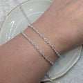 ROPE - Customisable and bespoke build-your-own sterling silver bracelet or anklet