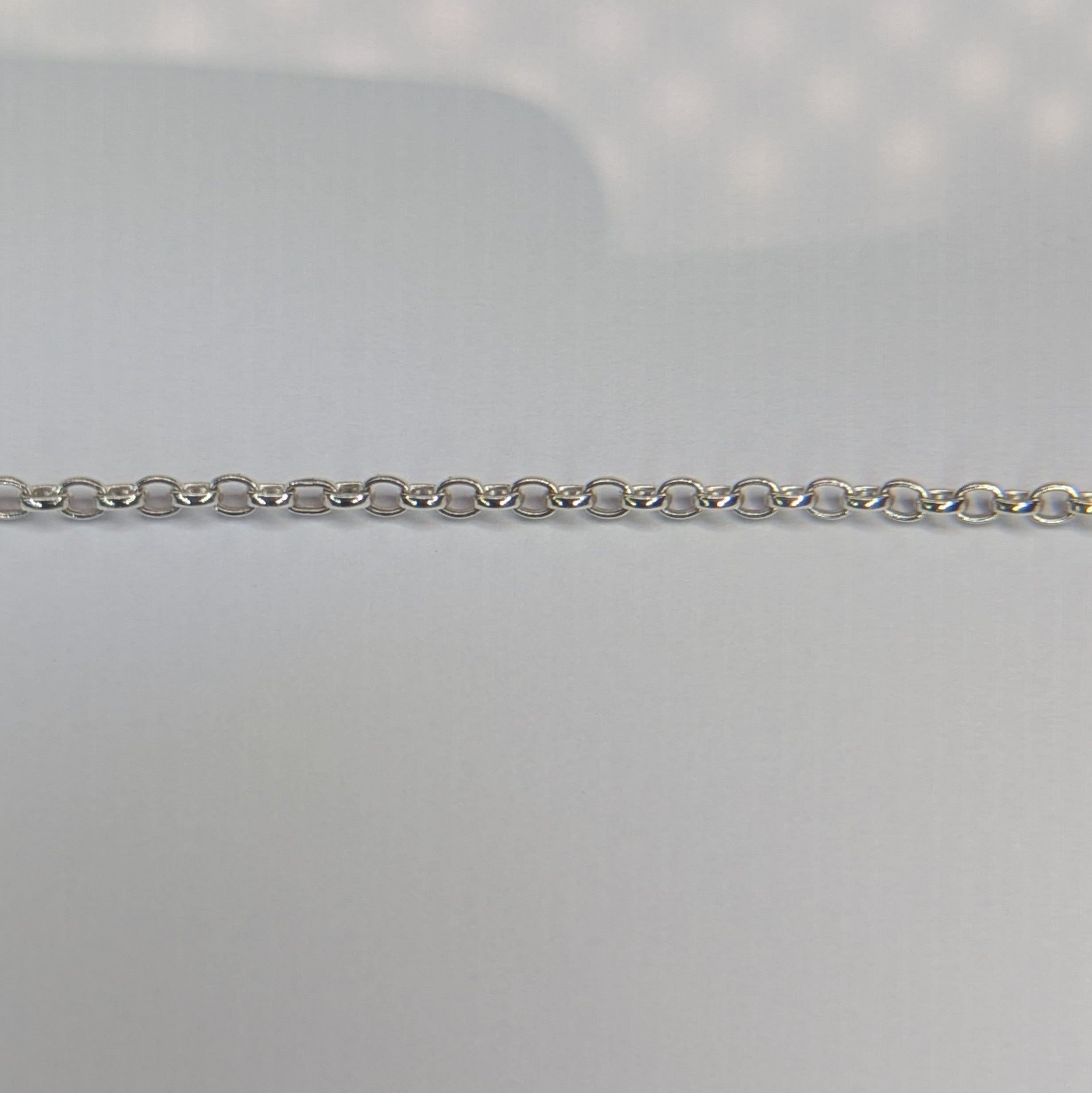 MINI ROLO - Customisable and bespoke build-your-own sterling silver bracelet or anklet