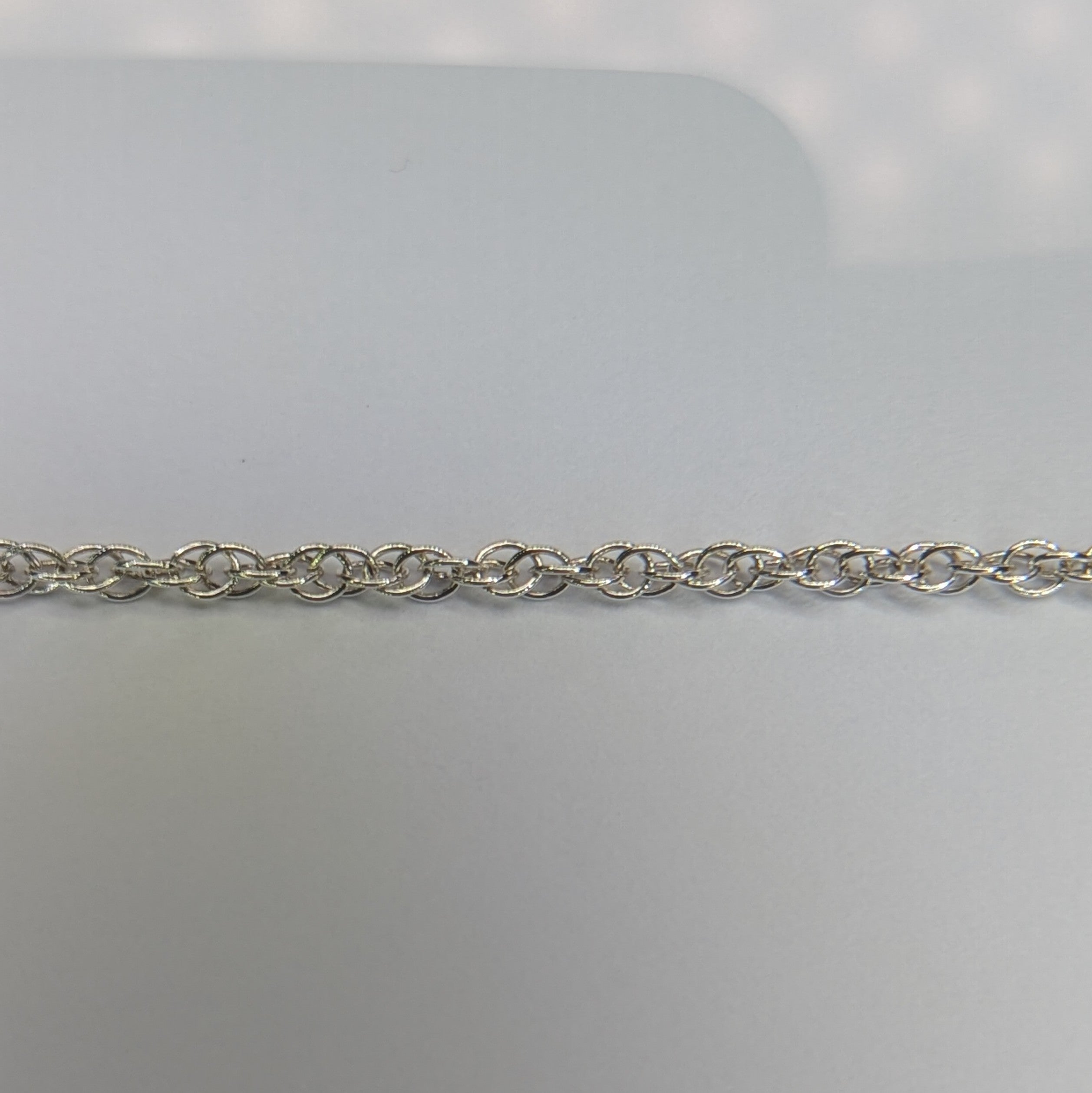 MINI ROPE - Customisable and bespoke build-your-own sterling silver bracelet or anklet