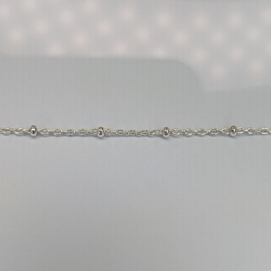 MINI SATELLITE - Customisable and bespoke build-your-own sterling silver bracelet or anklet