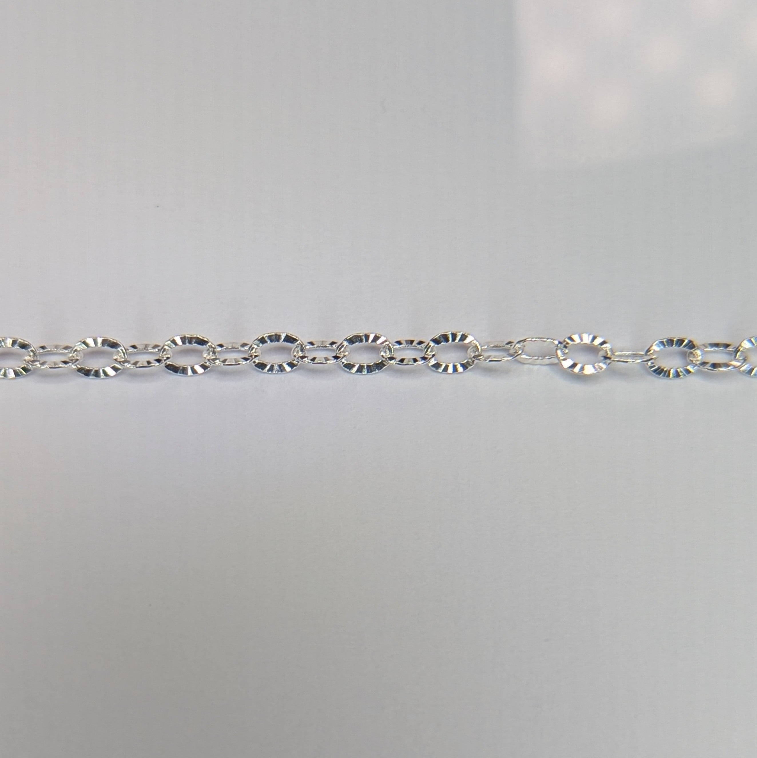 OVAL HAMMERED - Customisable and bespoke build-your-own sterling silver bracelet or anklet