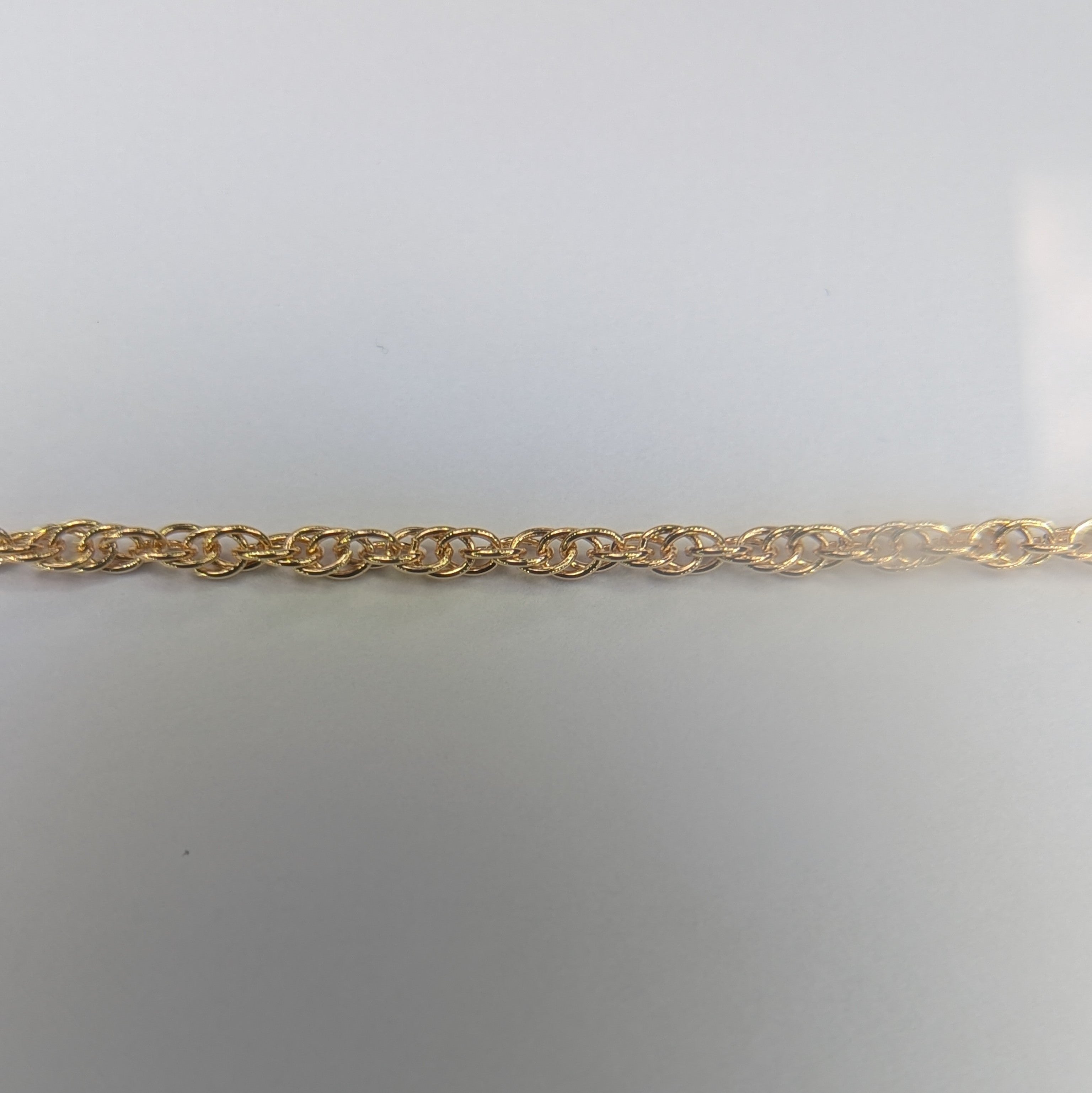 ROPE (Gold) - Customisable and bespoke build-your-own gold bracelet or anklet