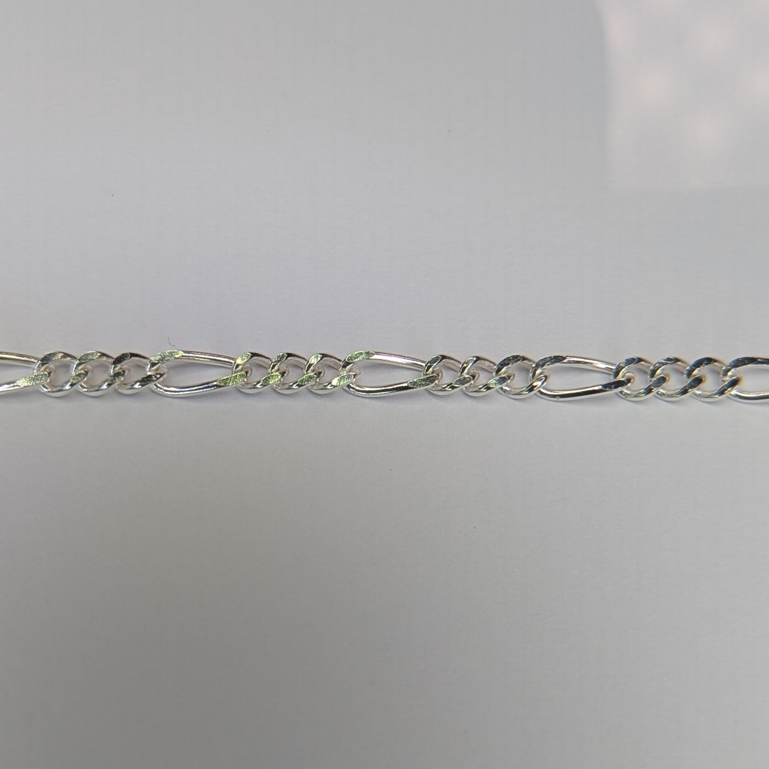 FIGARO - Customisable and bespoke build-your-own sterling silver bracelet or anklet